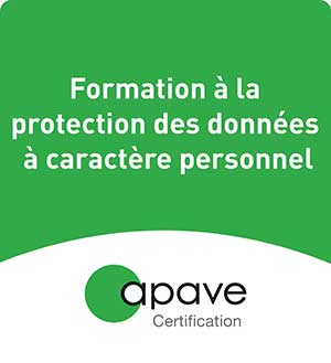 Certification Apave - Formation à la protection des données à caractère personnel